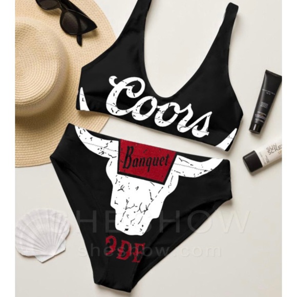 Swim Coors Banquet Western Bikini Poshmark